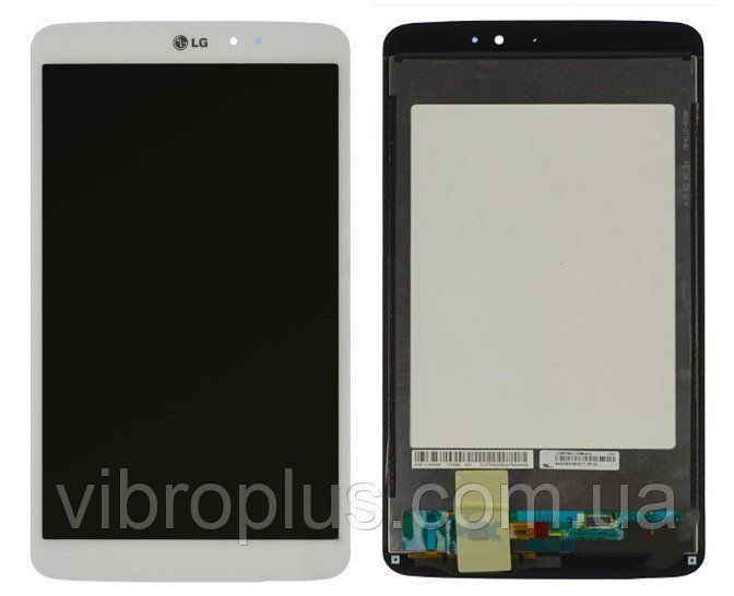 Дисплей (екран) 8.3 "LG G Pad V500 (Wi-Fi) з тачскріном в зборі, білий