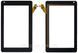 Тачскрін (сенсор) 7 "115x189 6pin Assistant AP-704 (p / n: A11020700067_V08_ (1) CT360), чорний