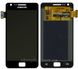 Дисплей (екран) Samsung I9100 Galaxy S II, I9105 Galaxy S II Plus AMOLED з тачскріном в зборі ORIG, чорний