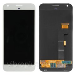 Дисплей (экран) Google PIXEL XL, HTC M1 с тачскрином в сборе, белый
