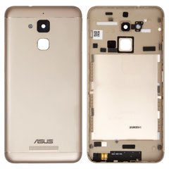 Задняя крышка Asus Zenfone 3 Max (ZC520TL) ORIG, золотистая
