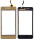 Тачскрін (сенсор) Huawei Y3 II (3G version) LUA-U22, золотистий