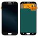 Дисплей (экран) Samsung A720F, A720DS Galaxy A7 (2017) OLED с тачскрином в сборе, черный