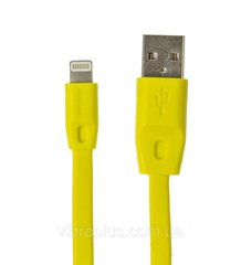 USB-кабель Remax RC-001i Lightning, жовтий
