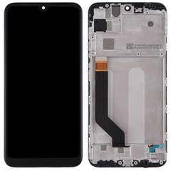 Дисплей (экран) Xiaomi Mi Play M1901F9E с тачскрином и рамкой в сборе, черный