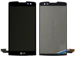 Дисплей (екран) LG H320 Leon Y50, H324, H340, H345, MS345 з тачскріном в зборі, чорний