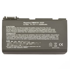 Акумуляторна батарея (АКБ) Acer TM00741 для Extensa: 5120, 5210, 5220, 5230, 5420, 5430, 5610, 5620, 11.1V, 5200mAh