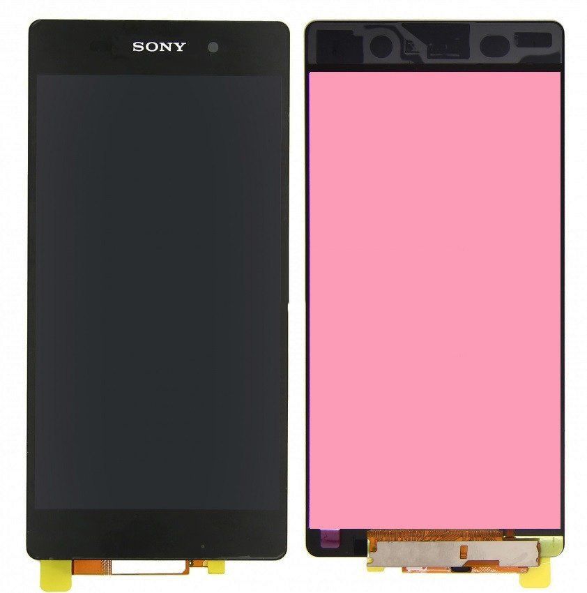 Дисплей (экран) Sony D6502 Xperia Z2, D6503 с тачскрином в сборе, черный
