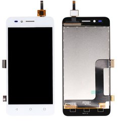 Дисплей (экран) Huawei Y3 II (4G-version) LUA-L21 с тачскрином в сборе, белый