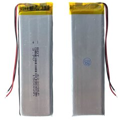 Универсальная аккумуляторная батарея (АКБ) 2pin, 4.2 X 30 X 96 мм (Аналог: 423096, 963042), 1200 mAh