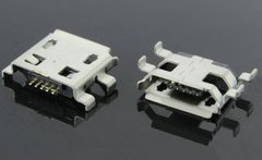 Роз'єм Micro USB Універсальний №09 (Ver. A) (5 pin)
