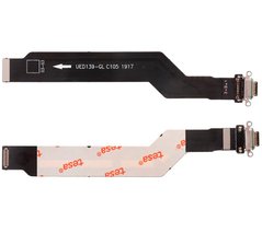 Шлейф OnePlus 7 GM1901, GM1900, GM1905 с разъемом зарядки USB Type-C