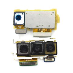 Камера для смартфонів Samsung G973F Galaxy S10, G975F Galaxy S10 Plus, потрійна, 12MP + 12MP + 16MP, головна (основна)
