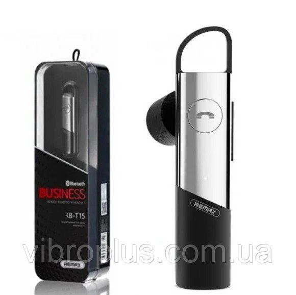 Bluetooth-гарнітура Remax RB-T15, сріблястий