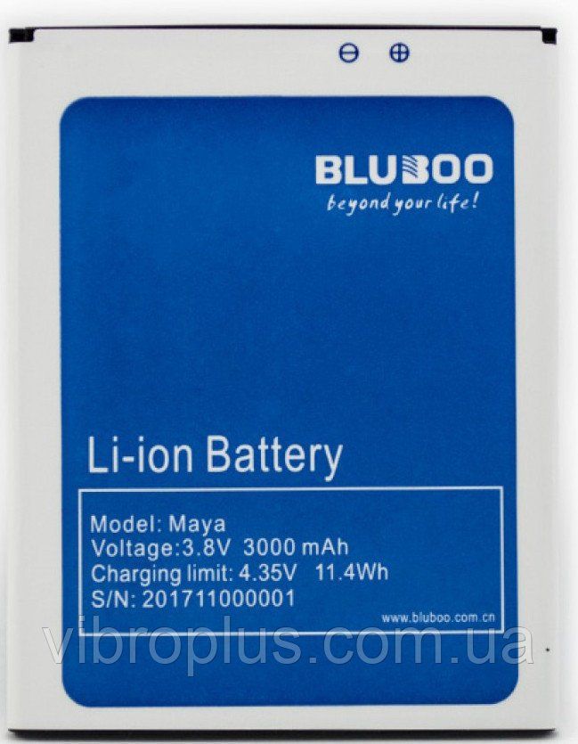 Аккумуляторная батарея (АКБ) Bluboo Maya Max, 3000mAh