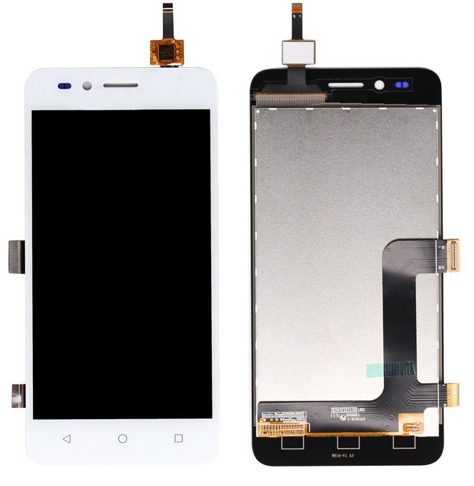 Дисплей (екран) Huawei Y3 II (4G-version) LUA-L21 з тачскріном в зборі, білий
