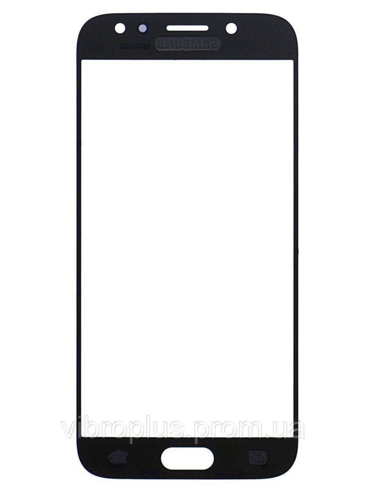 Скло екрану (Glass) Samsung J530F Galaxy J5 (2017), black (чорний)