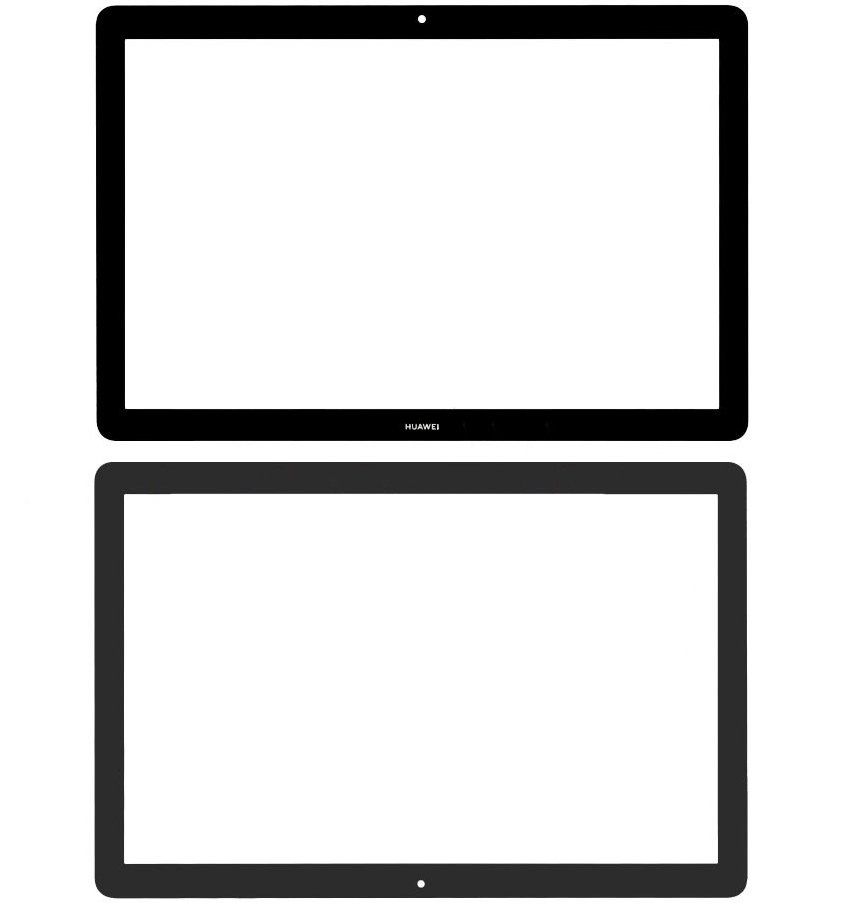 Стекло экрана (Glass) 10.1" Huawei MediaPad T5 10 (AGS2-L09, AGS2-W09), черный