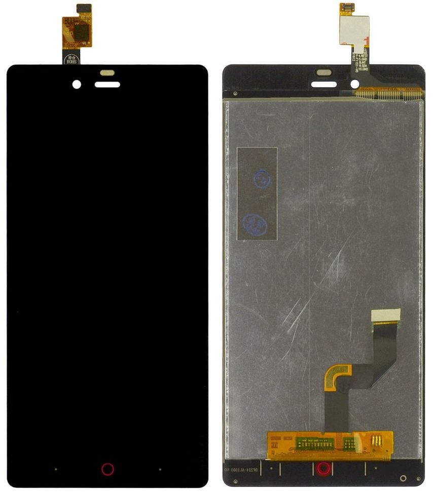 Дисплей (екран) ZTE Nubia Z9 Mini з тачскріном в зборі, чорний